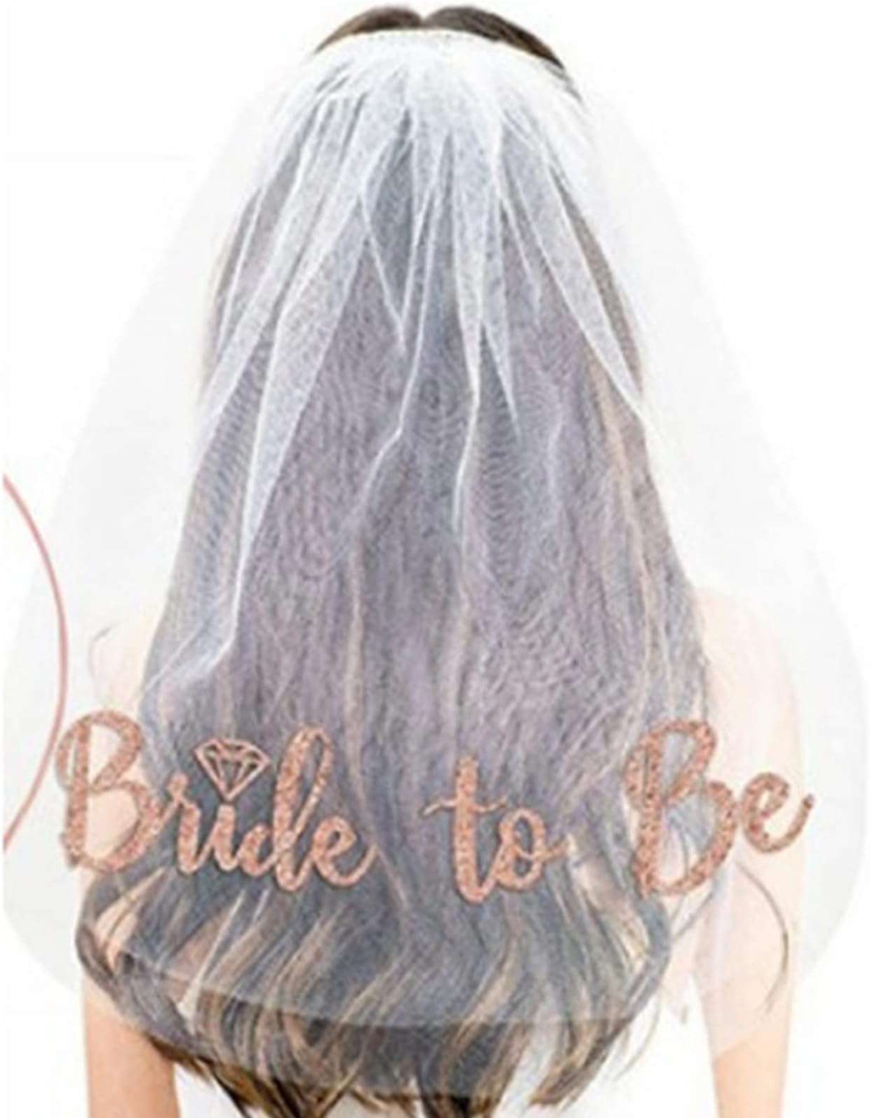 YS0911Bride Veil Wedding Veil Bride To- Be Veil Bridal Shower Veil