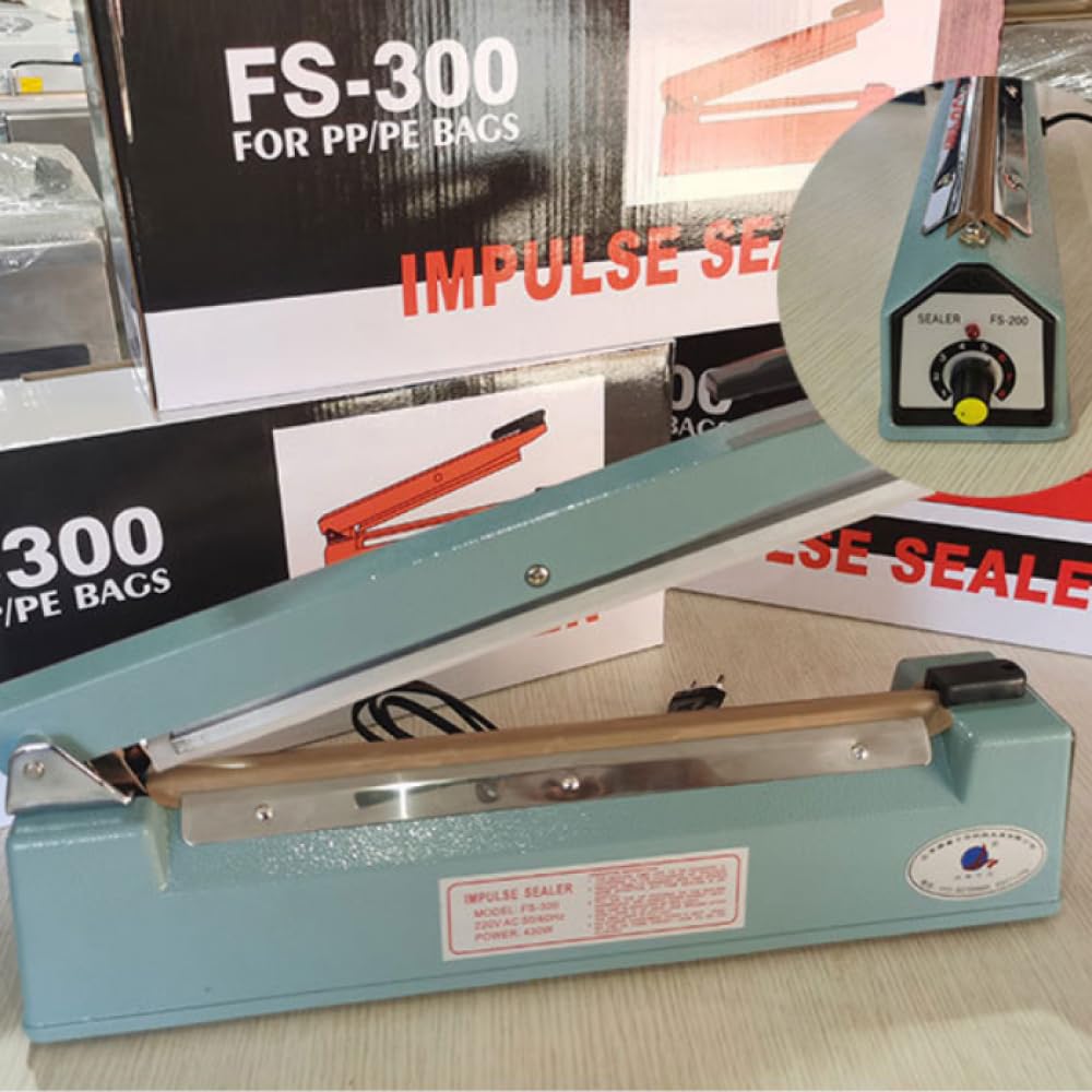 HAZARA Selladora de sobremesa manual Easy Seal Pequeña selladora comercial de alimentos para hostelería-FS-300