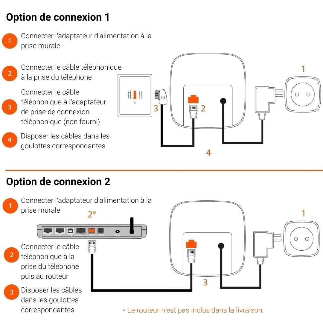 Gigaset Start 120A - Téléphone DECT sans Fil avec répondeur, Blocage d’appels, Écran rétroéclairé de 1,5", appels Mains Libres, Jusqu'à 11 Heures d'autonomie, Anthracite [Version Française] - 3