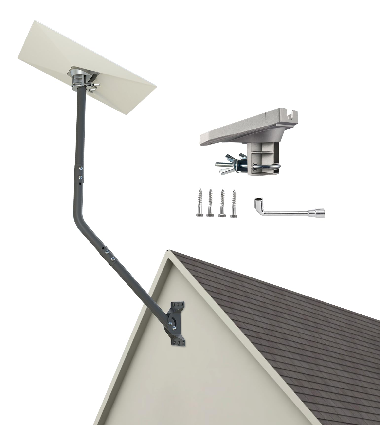 cekay Starlink Standard 4/4 X Mount Kit, 51 in Adjustable J-Pole