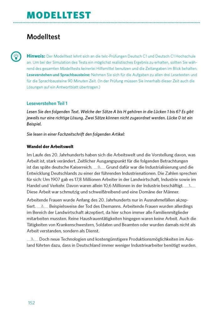 PONS Prüfungstraining Deutsch C1: Intensive Vorbereitung auf das Deutsch-Zertifikat C1 - Mit MP3-Download