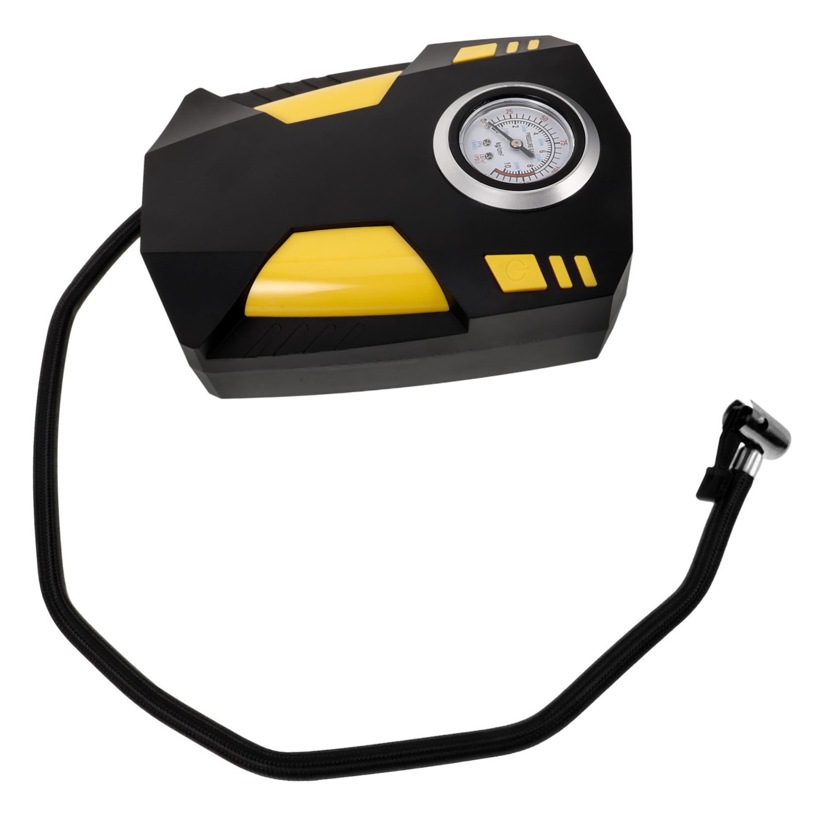 Amosfun Compressore Pneumatici Portatile Display Digitale Intelligente e Gonfiaggio Regolabile, Pompa ad Aria Elettrica per Auto, Motociclo e Bicicletta in ABS, Adatto a Veicoli di Vario