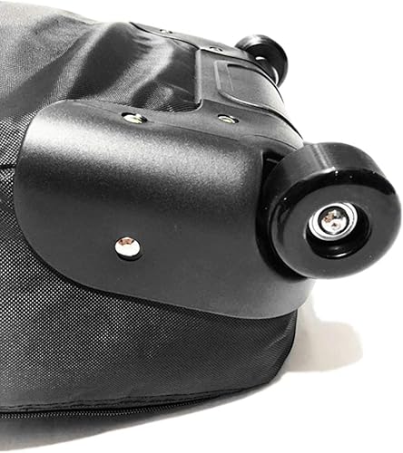 Miniatura 4 de UNISTRENGH Bolsa de snowboard acolchada 2 en 1 con ruedas, bolsa de viaje para esquís, snowboard y botas