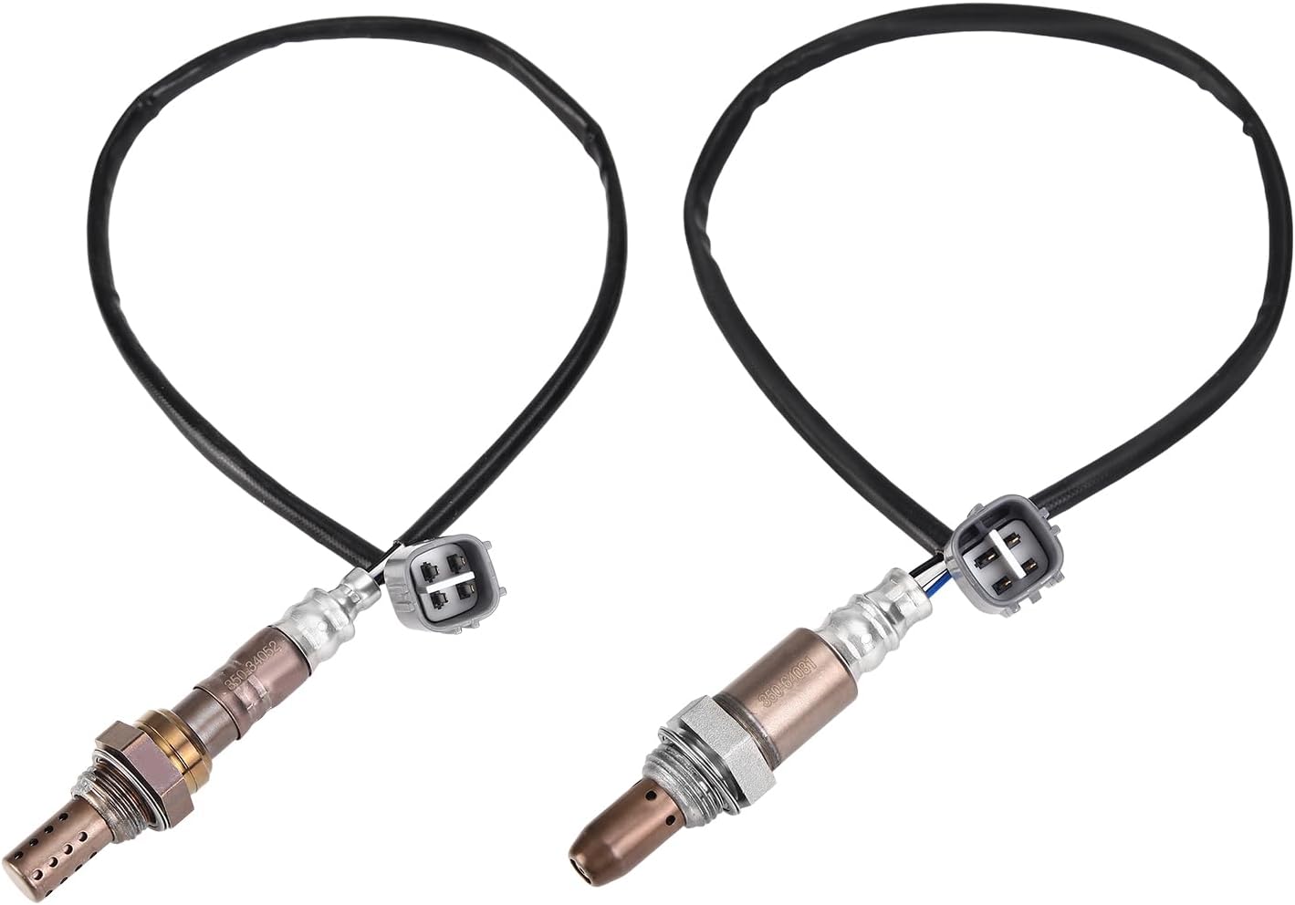 Oxygen O2 Sensor Upstream and Downstream Fits for Subaru Impreza 2.0L 2012-2020, XV Crosstrek 2.0L 2013-2015, Outback Legacy 2.5L 2013-2019, Forester 2.5L 2013-2020, Replace 350-64031, 350-34052 2Pcs