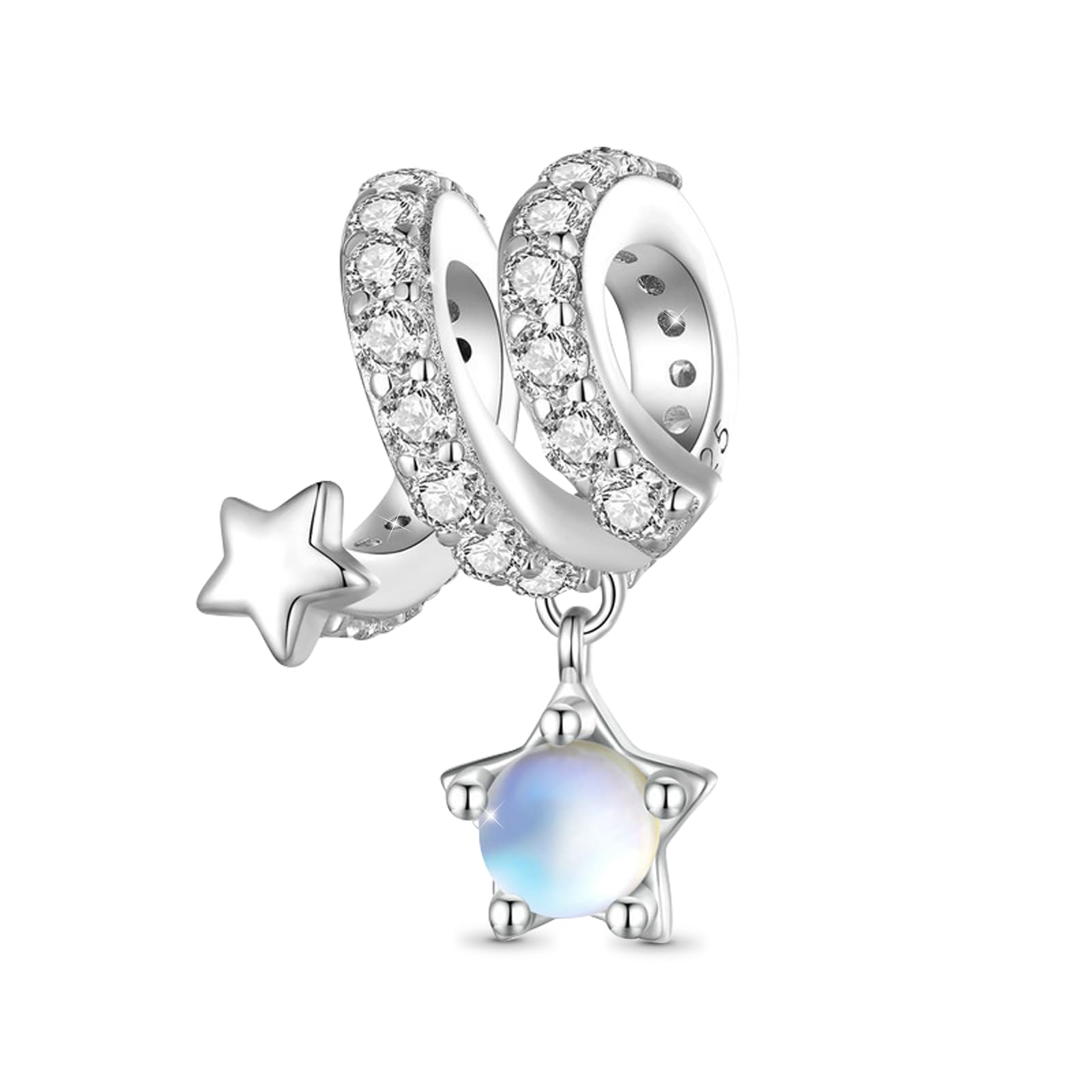 GNOCE Ocean World Sea Life Charms for Bracelets, 925 Sterling Silver Cute Animal Pendant Dangle Charm Bead Fit Bracelets &amp; Necklaces, Hand-Finished Keepsake Jewelry Gift for Women