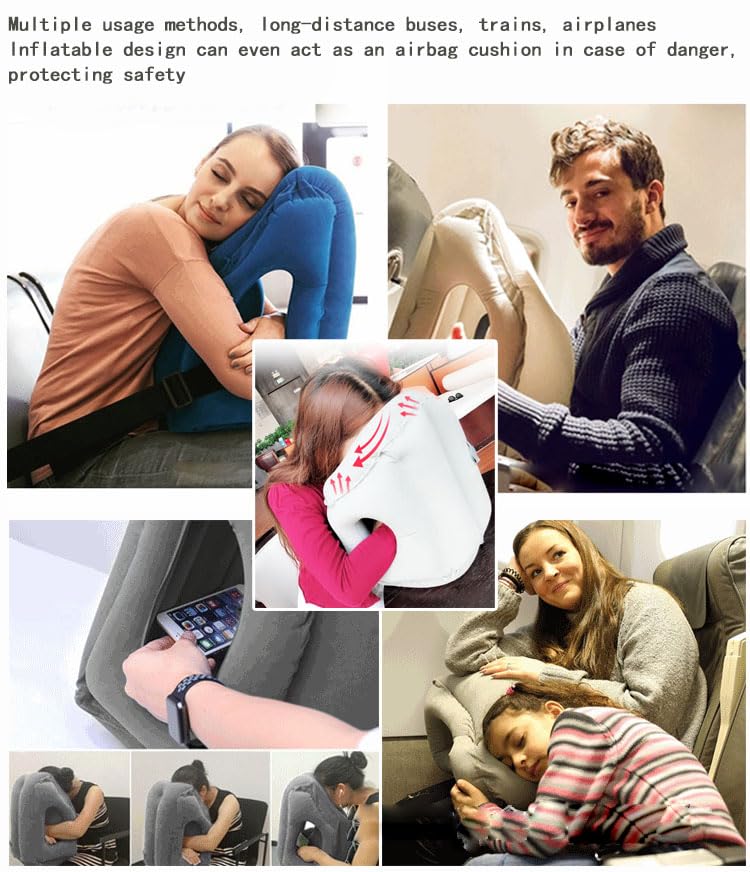 Almohada Inflable de TPU tamaño Mediana portátil miniatura 6