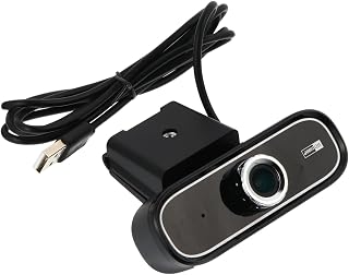 UKCOCO Desktop Camera 1pc Camera Laptop Microphone Streaming Computer Web Camera High Definition Webcam Computer Vcr 1080p Plastic Desktop Mic