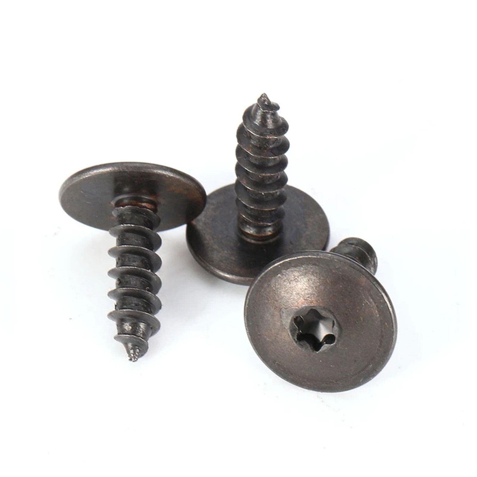 10-Pack VW/Audi Wheel Arch Liner Screws - Torx, Black, 18mm (OE N90775001) 5 thumbnail image