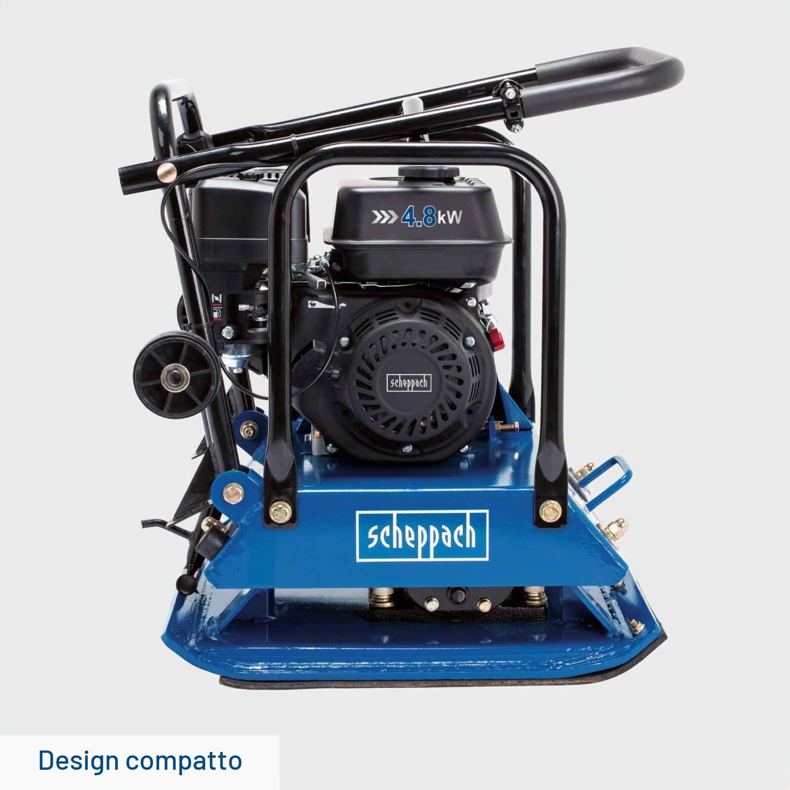 Scheppach Compattatrice benzina HP1800S 6.5HP - Piastra 550x440 mm marca
