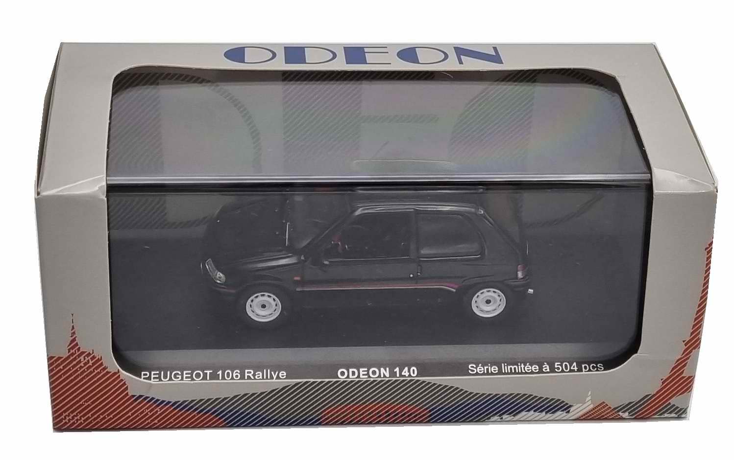 Miniature Peugeot 106 Rallye 1993 - ODEON 1/43 - Neuve Sous Boîte
