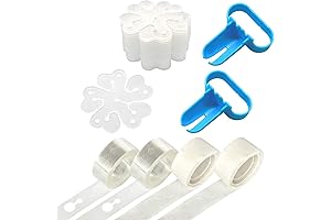 Balloon Garland Kit and Balloon Arch Kit, with Balloon Tie Tool, Glue Dots, and Clips