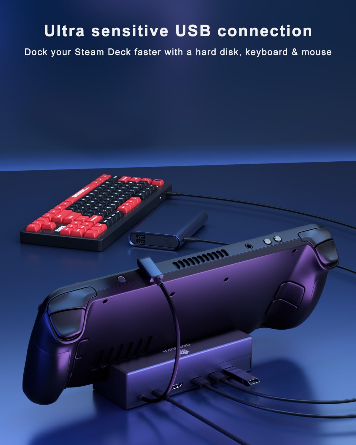 Amazon.com: Steam Deck Dock, 6-in-1 Docking Station for Steam Deck