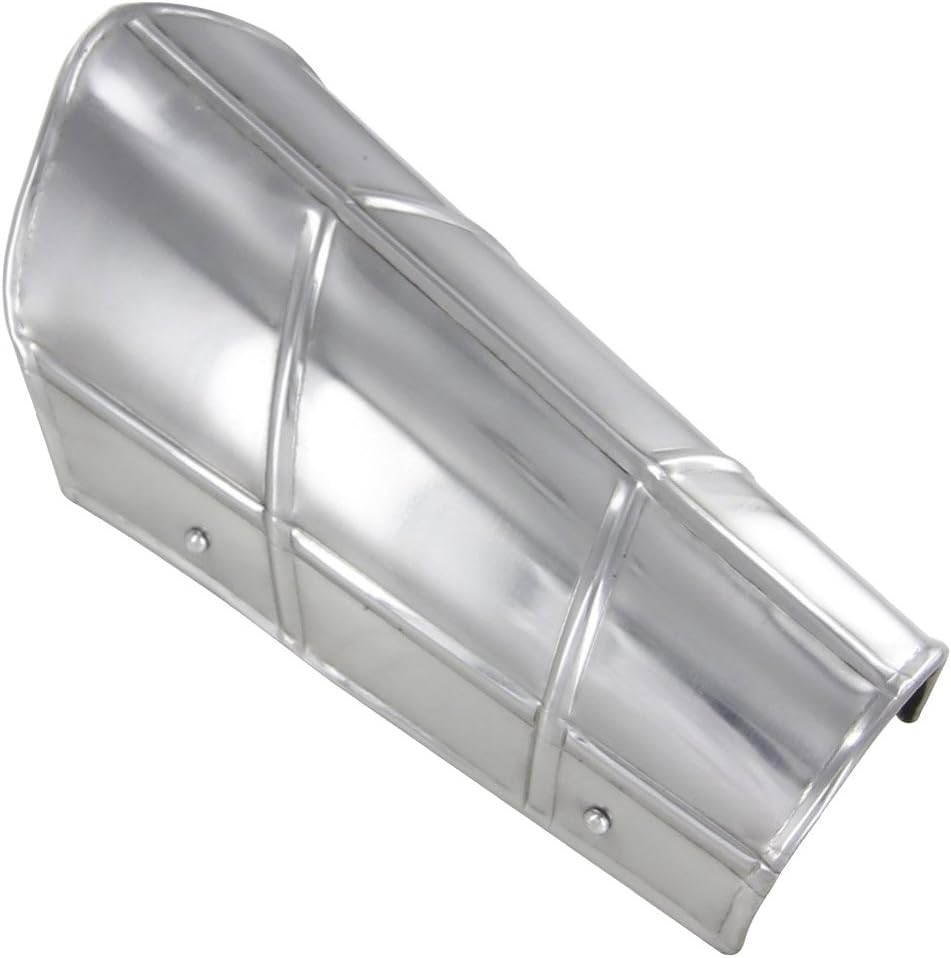 Siege Warfare 18g Vambrace Medieval Armor Set Silver