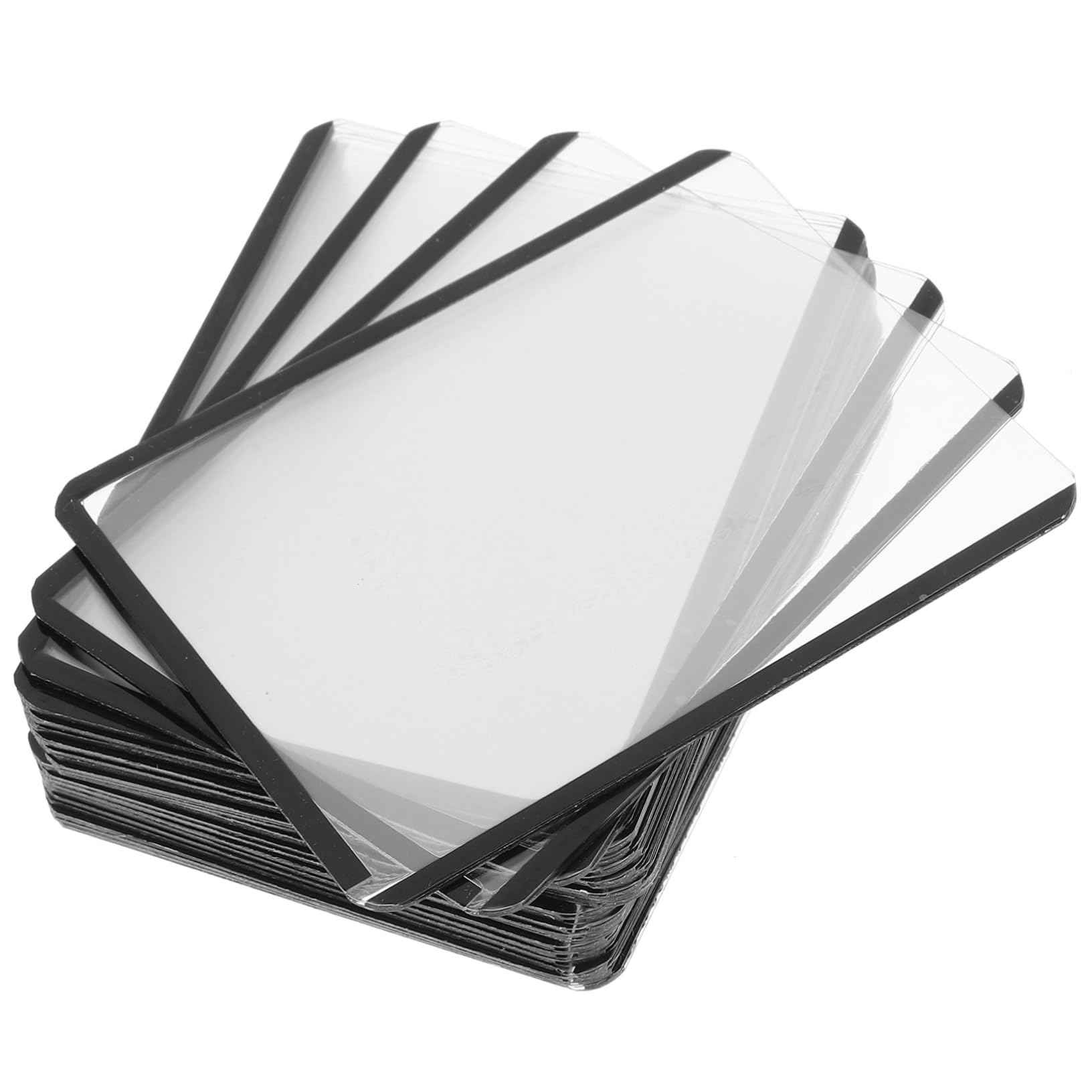 Didiseaon 3 Series Fundas Para Tarjetas De Protector Transparente Para De Almacenamiento Y Para Trading Cards Mesa 20 Piezas*3