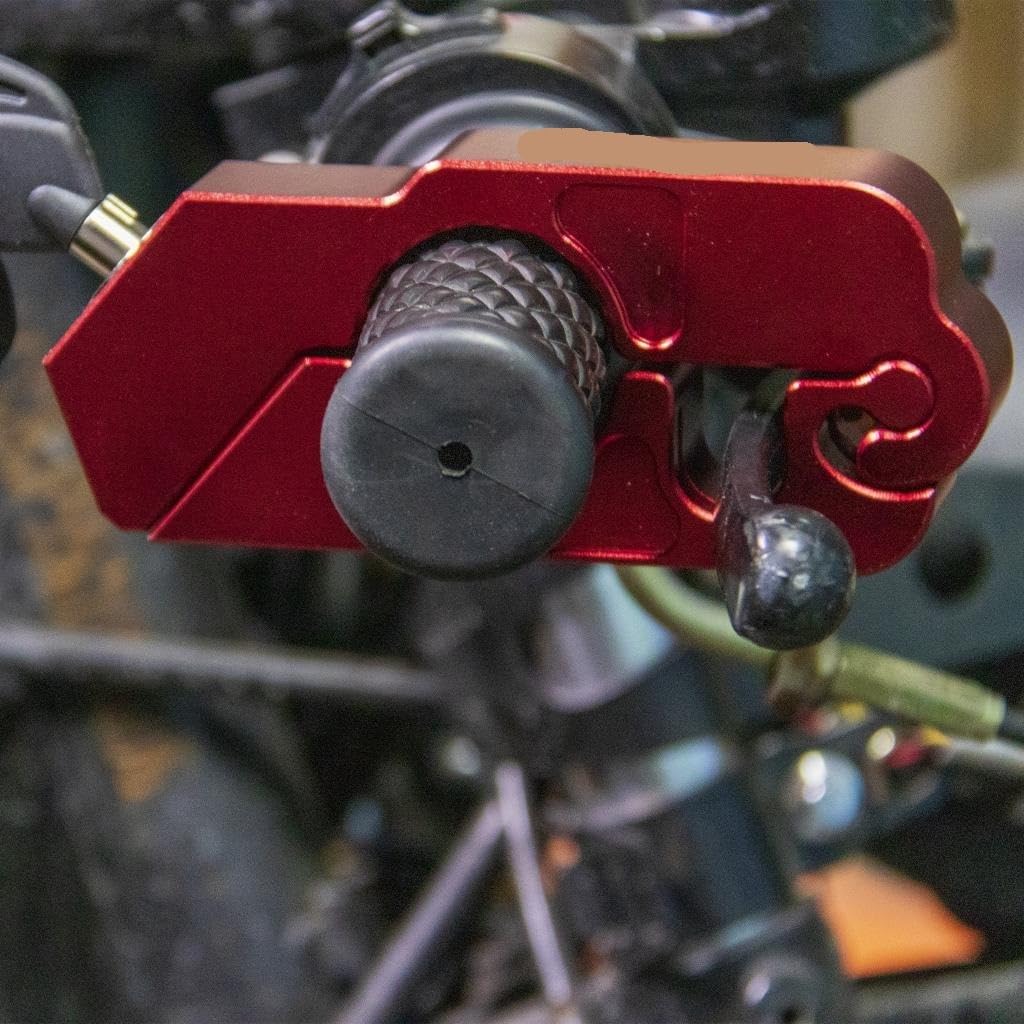 Anti Theft Motocykl Zacisk Koła Blokada chwytu motocykla ze stopu aluminium Kierownica przepustnicy Zacisk zabezpieczający przed kradzieżą
