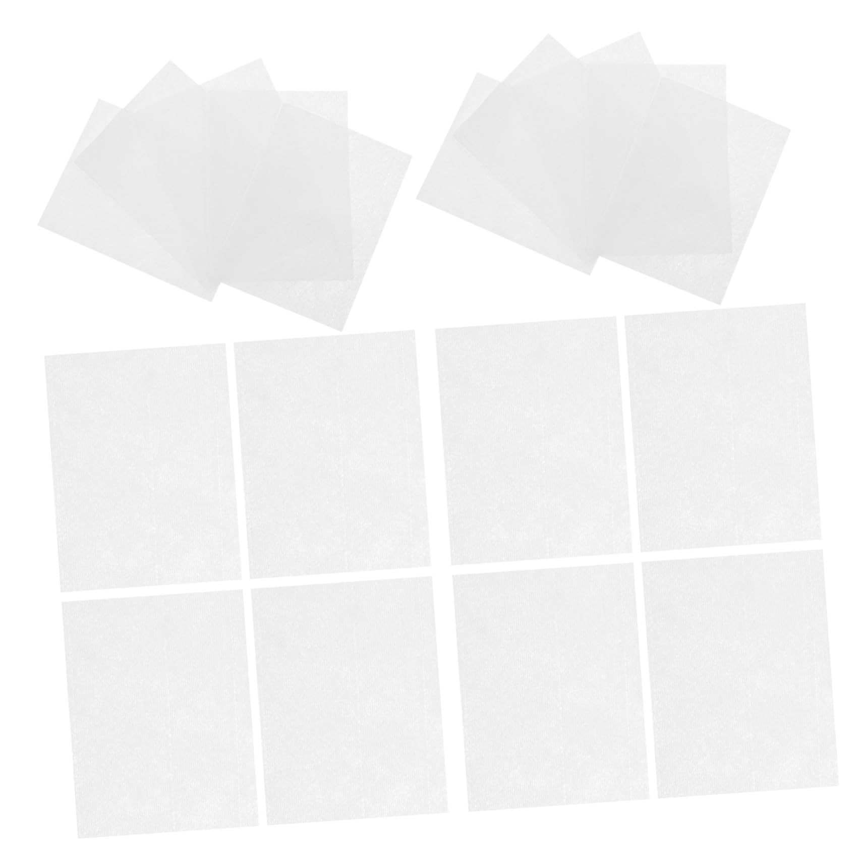 VICASKY 1set Makeup Remover Cotton Pads Soft Absorbent Toner Pads for Travel Household Use Lint 20packs