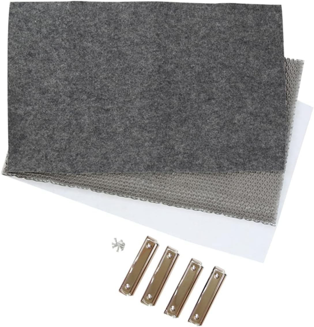 1 Set Reptile Cage Carpet Mat Terrarium Liner for Tortoise Lizard and Snake Washable and Reusable Substrate for Reptile Habitat Easy to Clean Grey