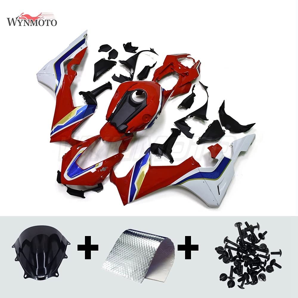 Fairing Kit For Honda CBR1000RR 2017-2020 ABS Plastic Red White Blue image 3