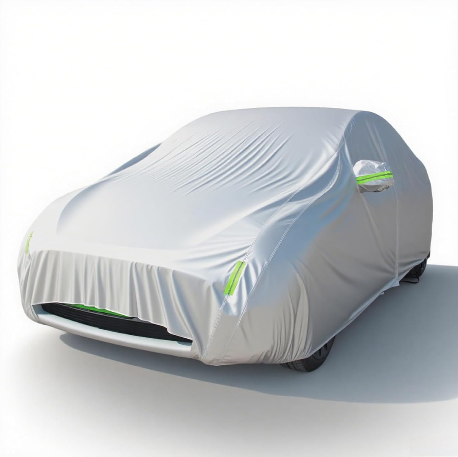 Car Cover Fit for Tesla Model Y 2020-2023, Waterproof All Weather Outdoor, Full Exterior Cover for Automobiles, Rain Sun UV Protection Windproof, Scratch Resistant, Breathable, Dustproof