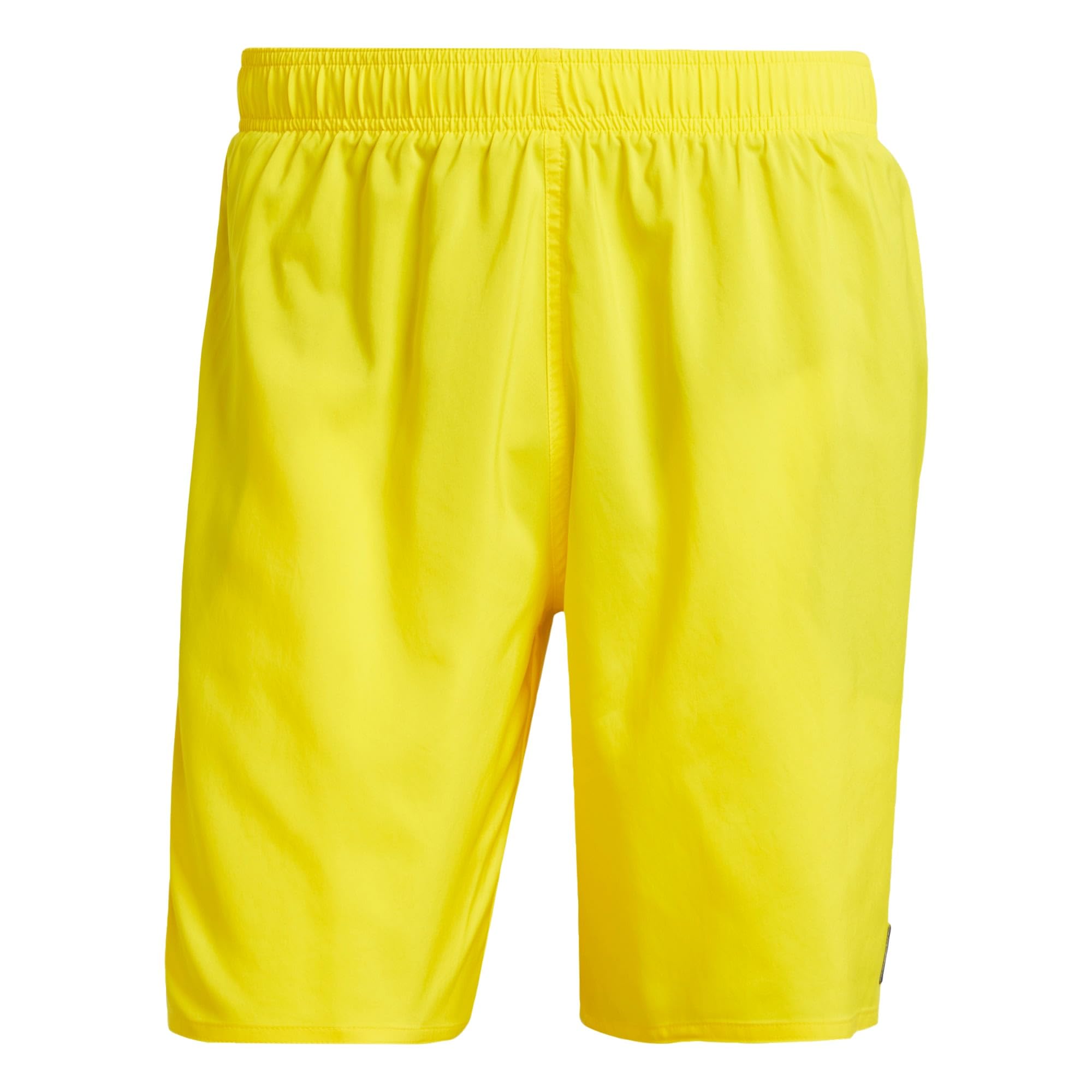 adidas Solid CLX Classic-Length Swim Shorts Bañador para Hombre, Yellow/Black, L Men's