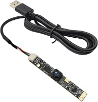 Svpro 8MP USB Kameramodul Mikrofonnal - 105° Széles Látószögű 4K Webkamera Fix Fókusszal Lézergravírozáshoz, PC, Raspberry Pi Kompatibilis 1