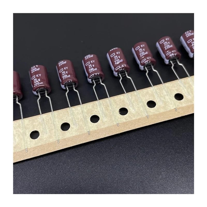 Condensateurs 220uF 25V électrolytiques pour réparer une alimentation qui siffle ou chauffe