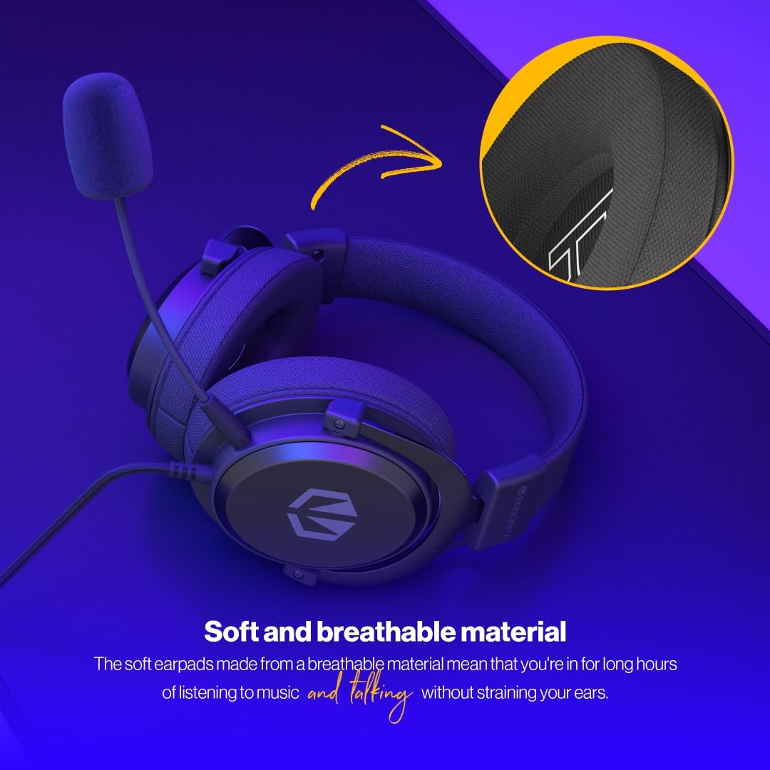 ENDORFY VIRO Infra, auriculares over ear, almohadillas de tela, micrófono desmontable | EY1A003