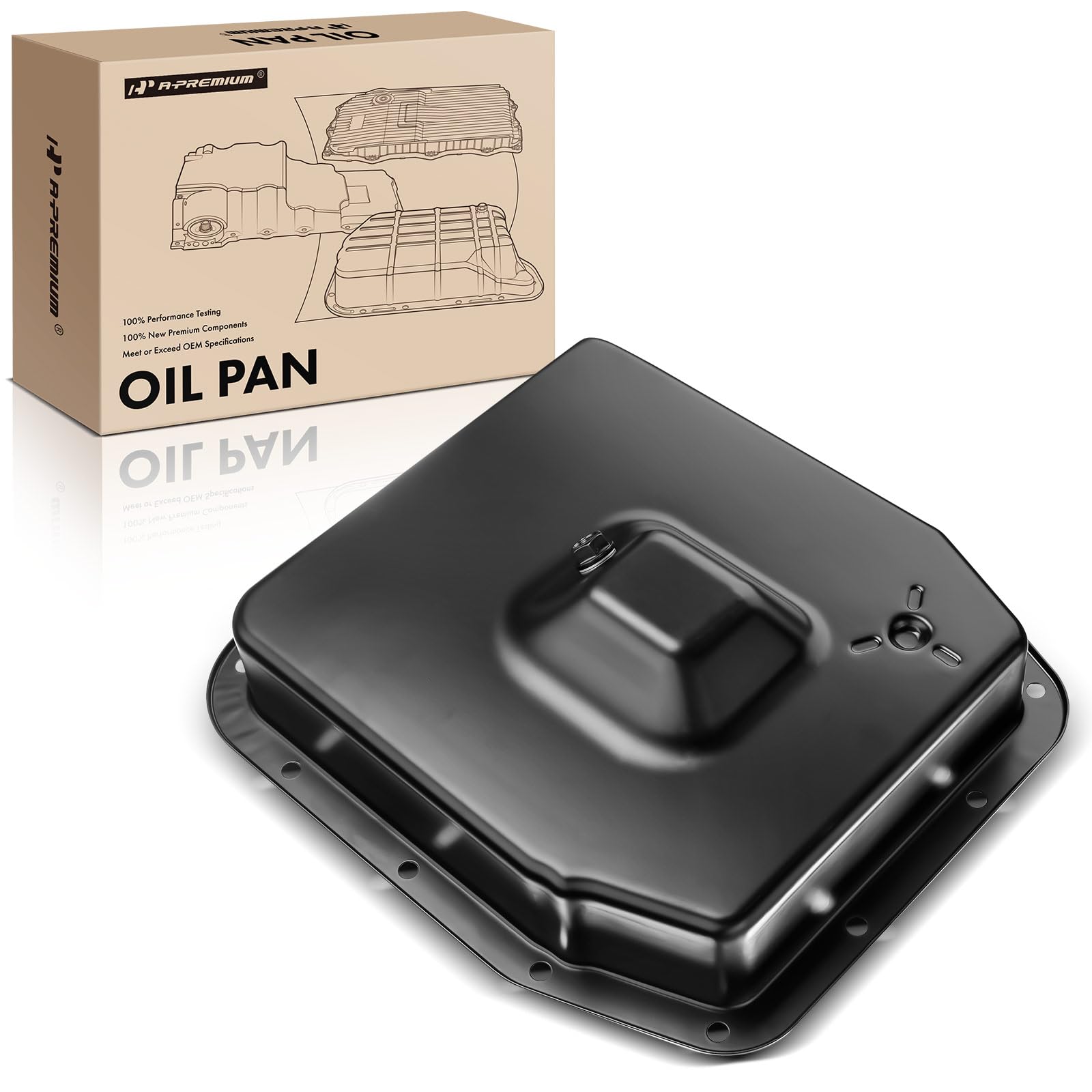 Amazon.com: A-Premium Transmission Oil Pan with Drain Plug