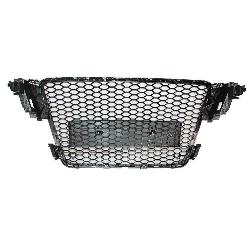 Coche Rejillas Frontales de Radiador para Audi A4/A5 B8 2008 2009 2010 2011 2012, Parrilla Calandra Delantera Cubierta Malla Parachoque Piezas Embellecedores,A5