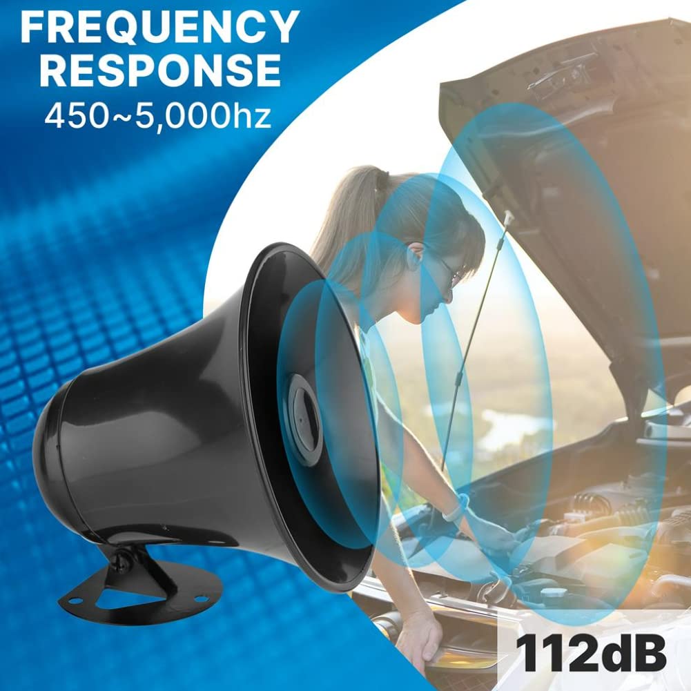 GK SOUND Kit Set para Pyramid SP5 1 Altavoz bocina Negra para Interior y Exterior megafonía 8 Watt rms 15 Watt impedancia máxima 8 Ohm para Local Comercial hogar, 1 Pieza