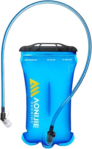 JEELAD Bolsa de almacenamiento de agua ultra duradera de TPU para mochilas de hidratación al aire libre senderismo running ciclismo TPU #04 1.5L