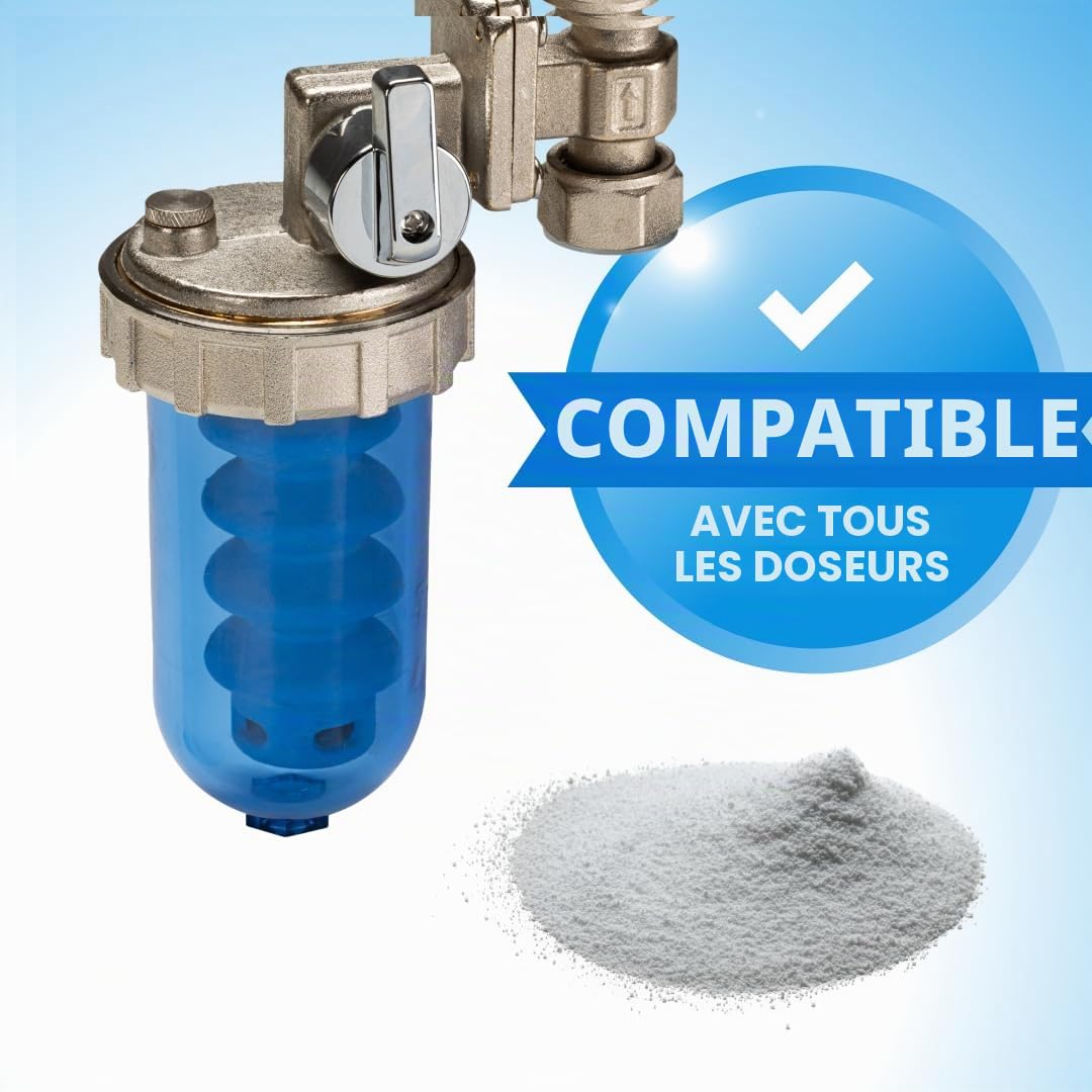 WK wkbust Bust Lot de 12 sachets de polyphosphate de qualité Alimentaire | Fabriqué en Italie, Blanc