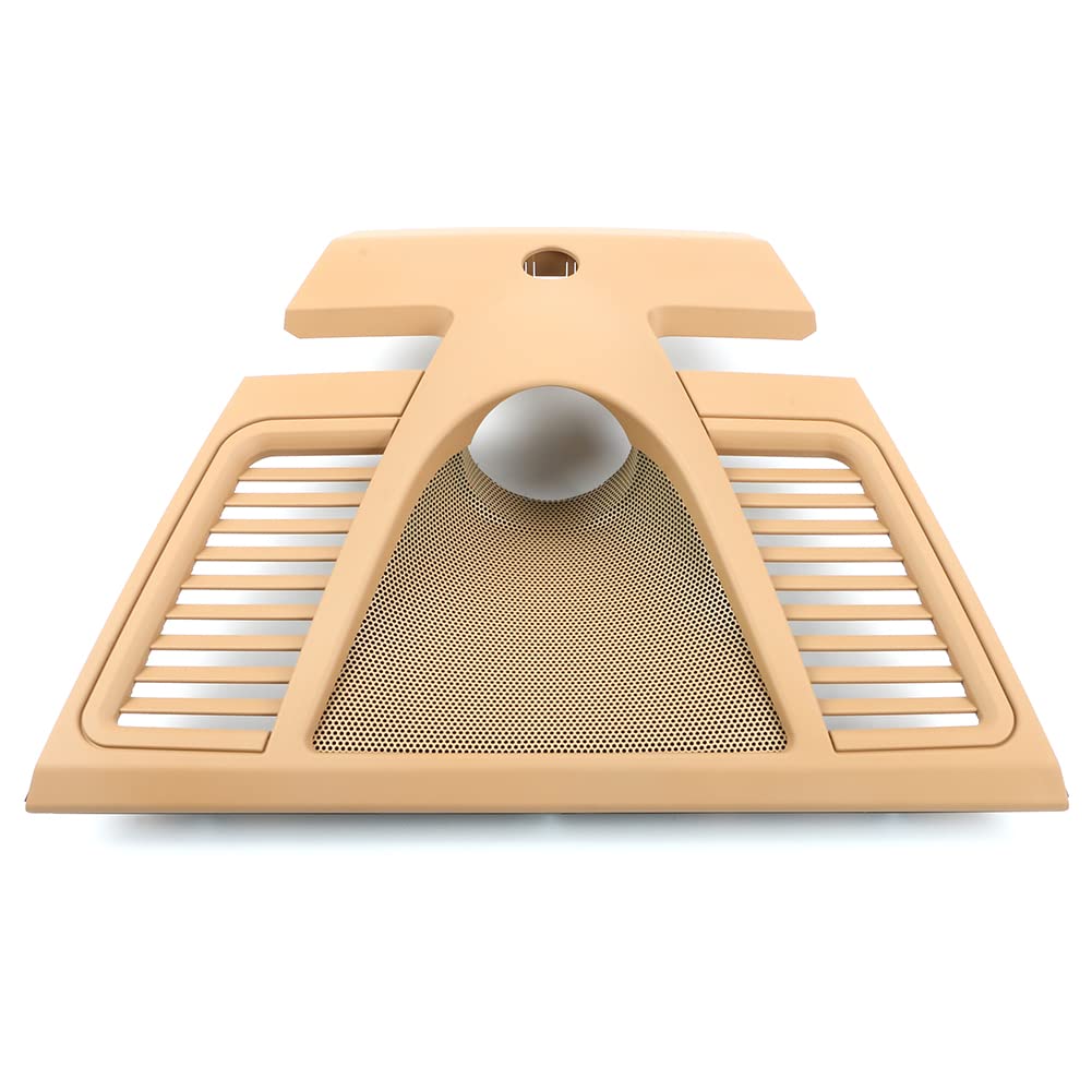 Car Dash Clock Cover,Instrument Panel Upper Cover Upper Center Dashboard Trim Clock Kit Instrument Panel Trim with Stopwatch Replacement Fit for PorschePanamera 2010-2016,Black