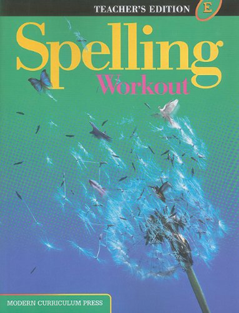 Spelling Workout Teacher's Edition Level E