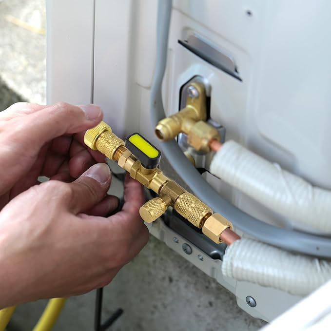 Herramienta QWORK para Remover e Instalar Núcleo de Válvula HVAC miniatura 7