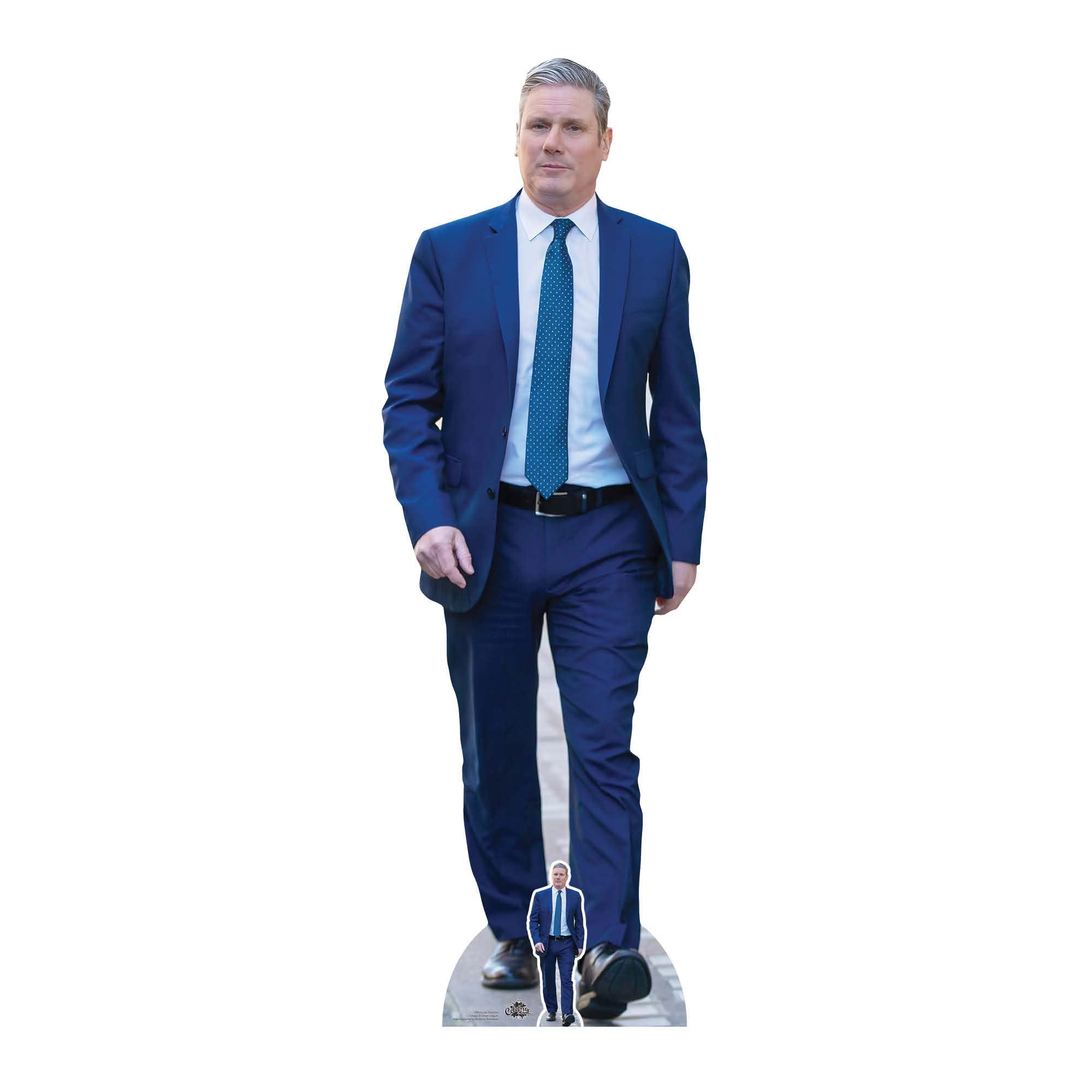 CS946 Keir Starmer Labour Lifesize Cardboard Cutout With Free Mini