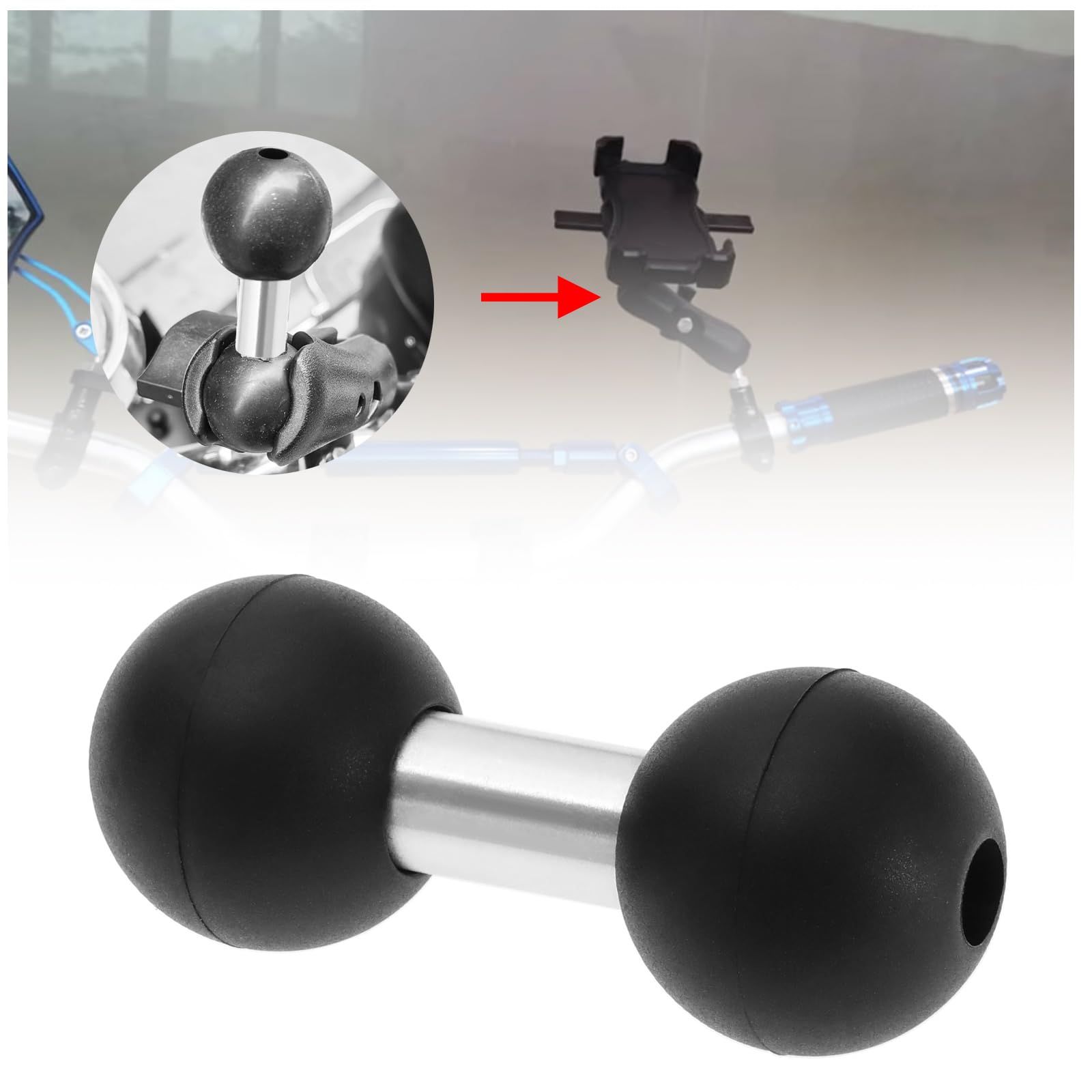 The Lord of the Tools 25mm to 25mm Composite Extension Ball Adapter for ...