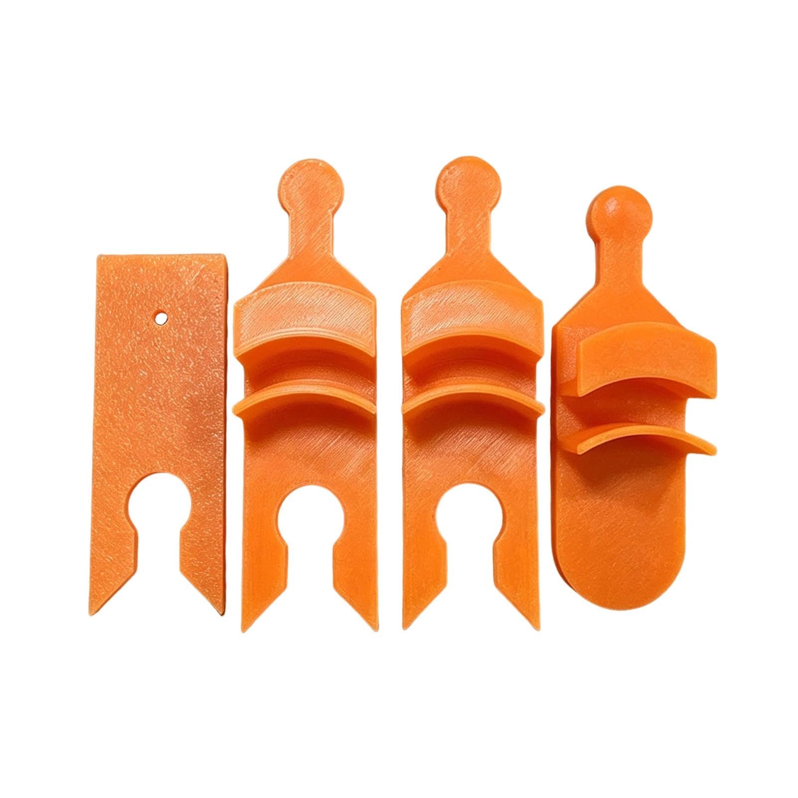 Glifora Hat Hanger - Curved Clip Design Protects Brim, No Drill Adhesive Mount, Organiser for Baseball Caps, Scarves and Bags