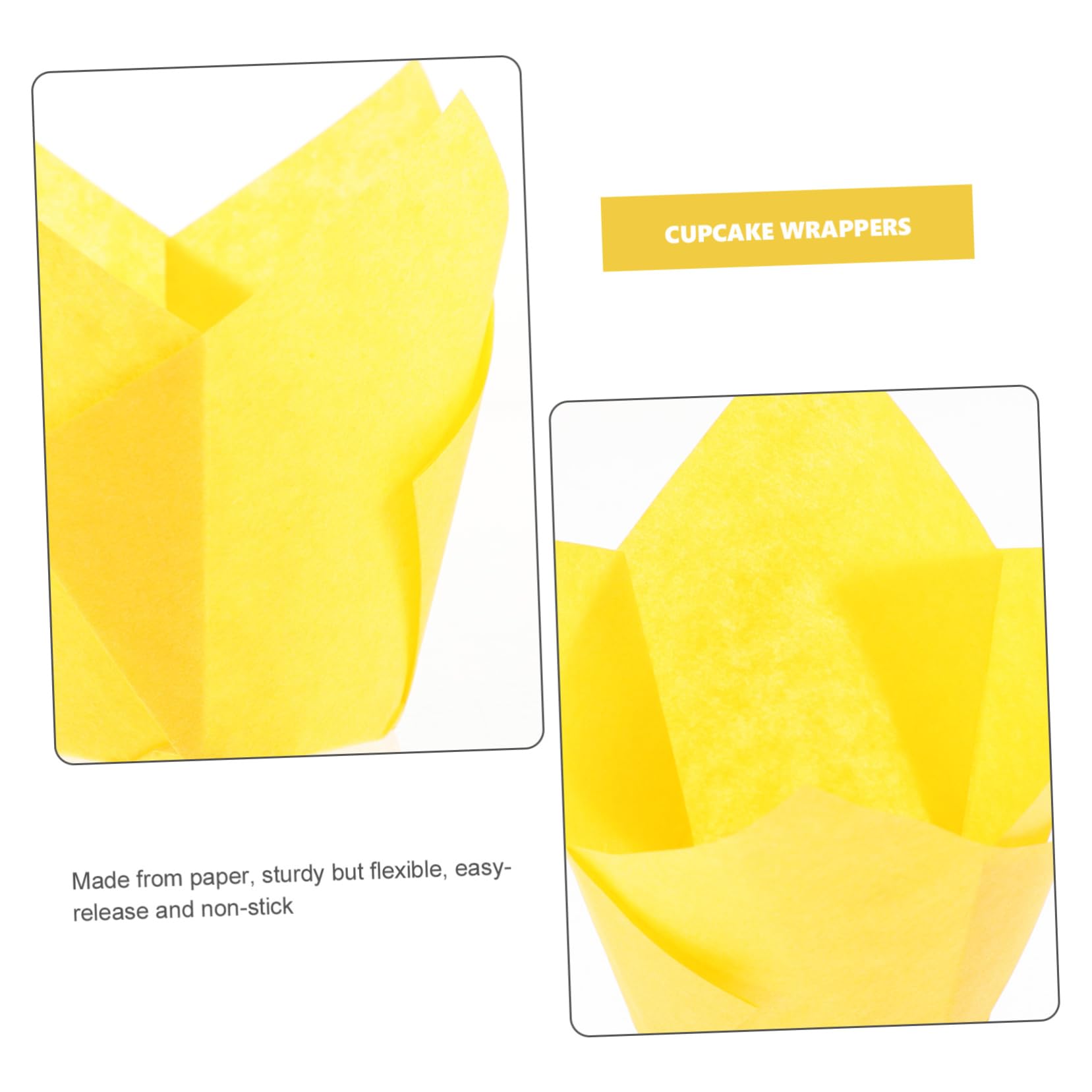 TOPBATHY 3 Juegos De Envoltorios Para Con Forma De Loto Resistentes Al Calor Moldes De Papel Para Hornear 100 Unidades X 3