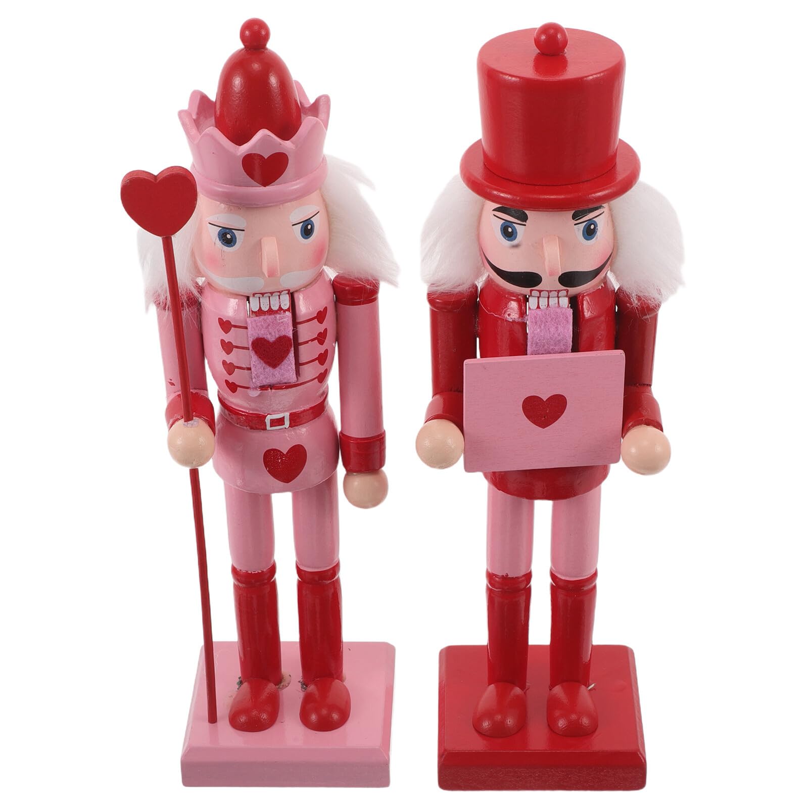 Casse-Noisettes en Bois 25 CM : Rompez la Monotonie de Votre Décoration de Table de Saint-Valentin