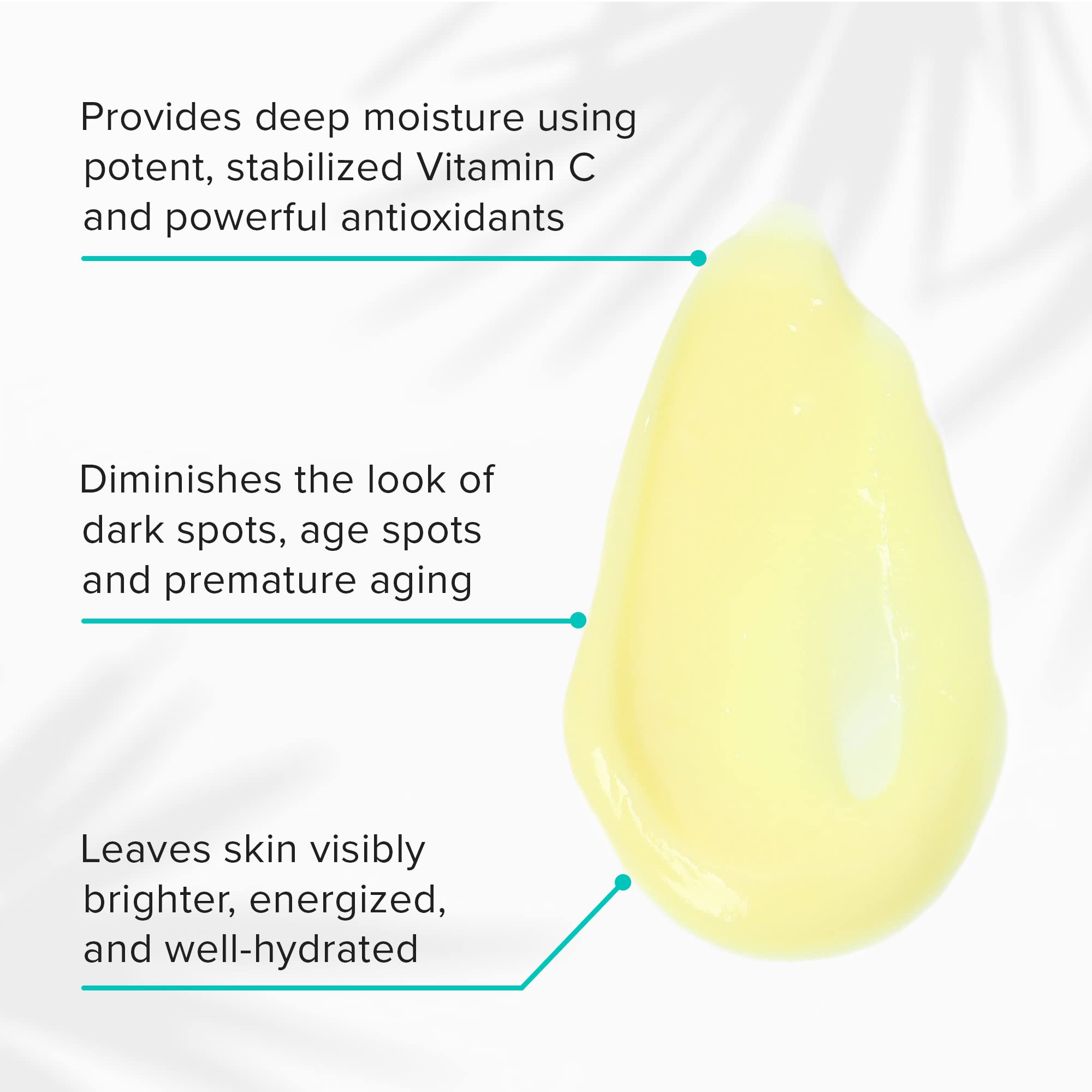 ClarityRx C-Results Vitamin C Hydrating Antioxidant Face Cream, Natural Plant-Based Anti-Aging Facial Moisturizer for Brighter Skin