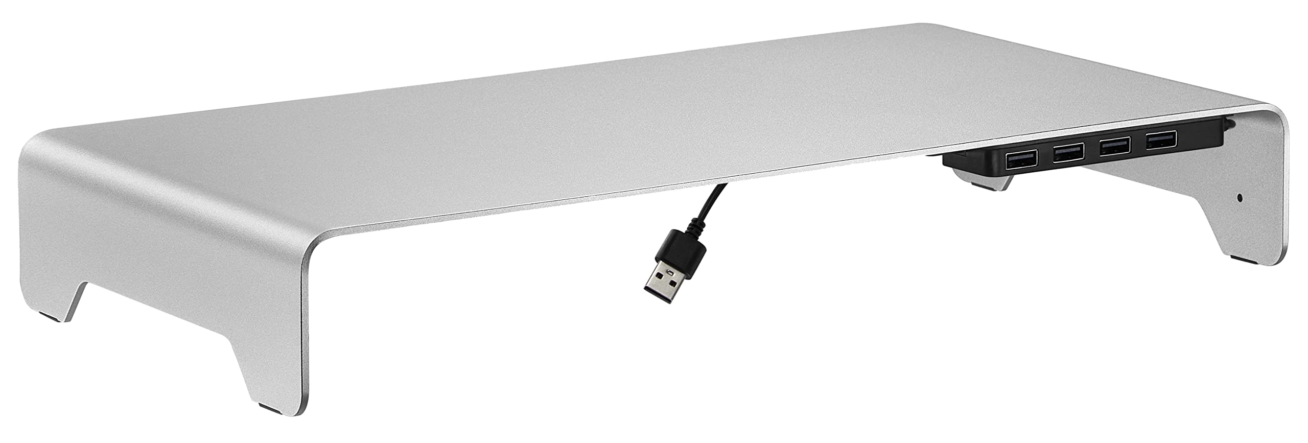 Supporto Per Monitor Mywall HT46L In Alluminio – 4 Porte USB 2.0, Cuscinetti In Silicone, Per Schermi 11-32 Pollici