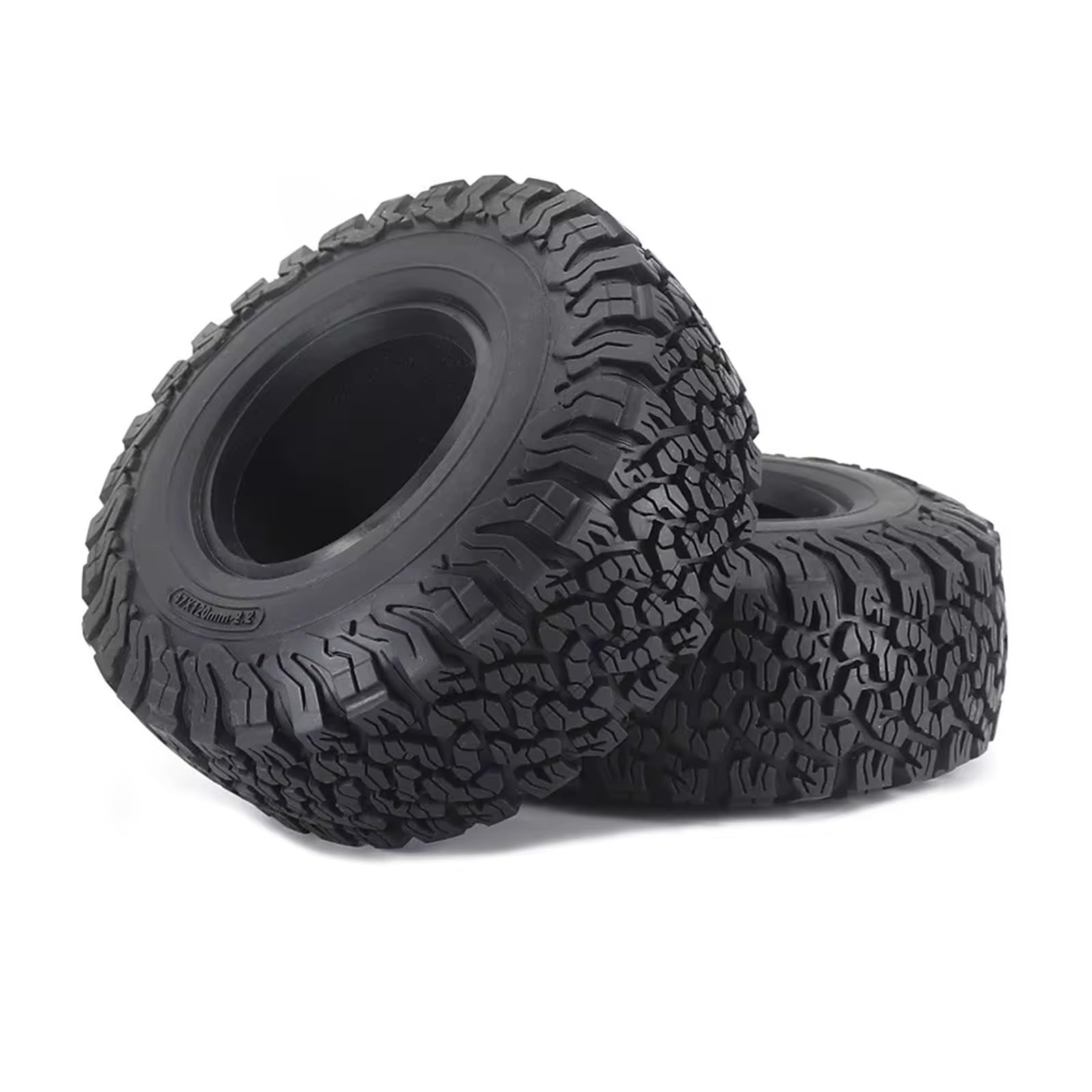 Per Redcat Per Scx10 Per Axial 90046 Per Traxxas Per Trx4 Per Trx6 Rc Auto Pneumatici In Gomma Da 2,2 Pollici 120mm Per 1/10 Rc Crawler Car Ruote