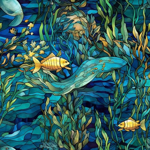 Vinilo adhesivo azul para ventana 40x300 cm miniatura 7