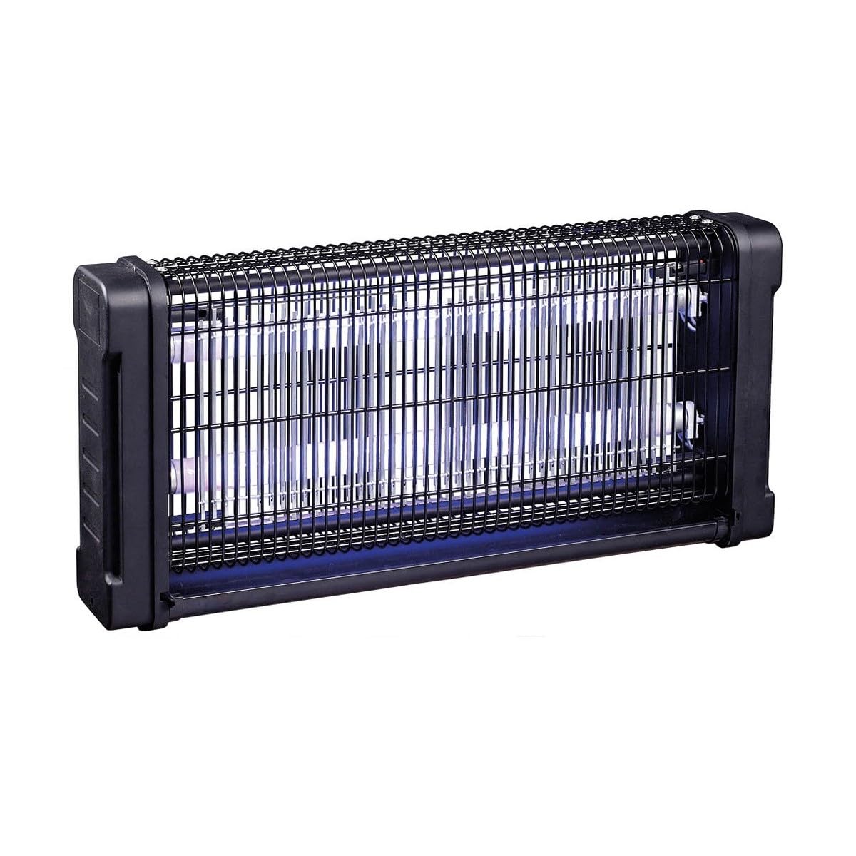 Intec – Lámpara antimosquitos de neón UV 40 W para interior/exterior – Trampa para insectos, color negro, 150 m², rejilla de alta tensión elimina moscas, mosquitos y insectos voladores