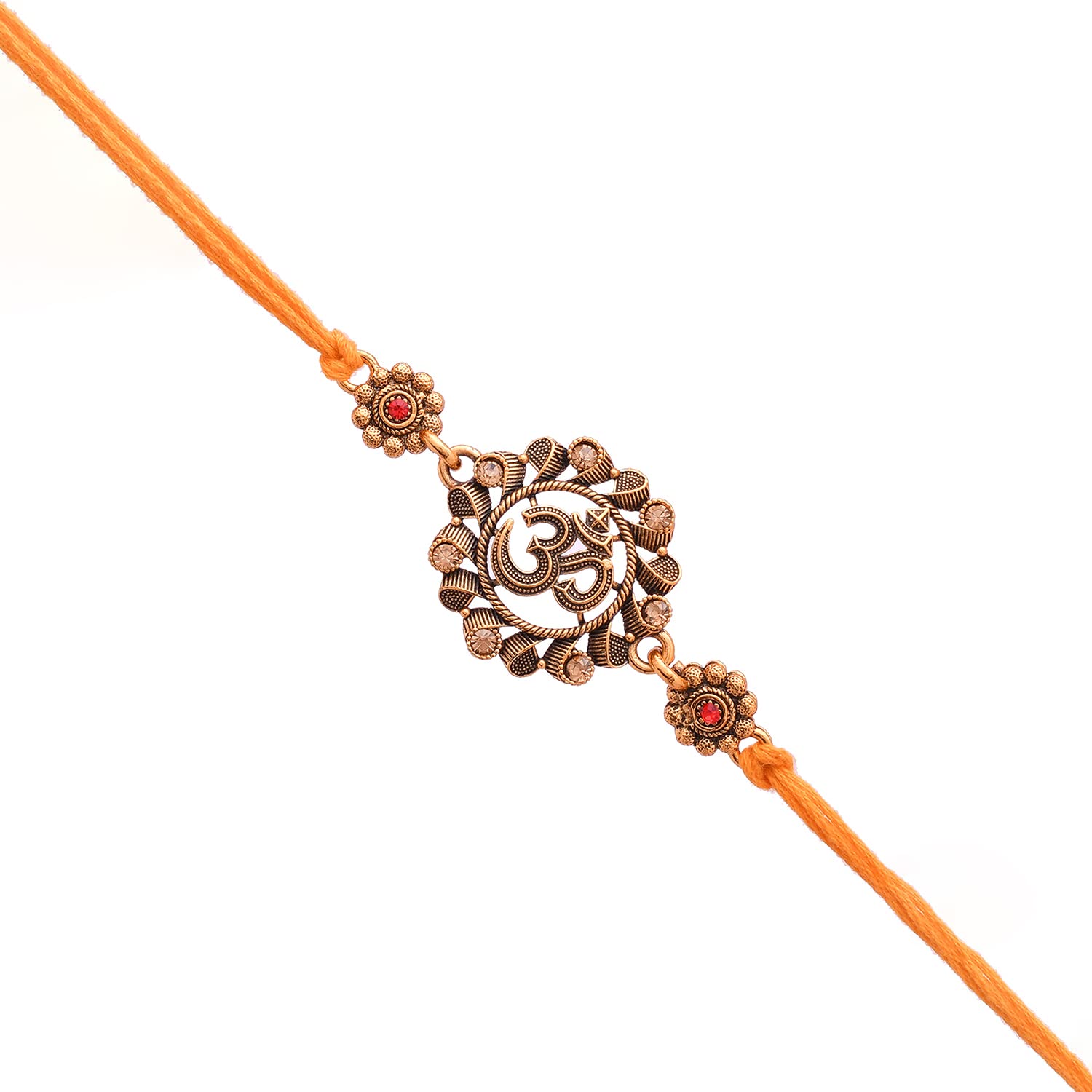 VOYLLA Deity Inspired OM Rakhi With Red Thread|Rakhi For Brother| (B0B3JNV65K) Amazon Price History, Amazon Price Tracker