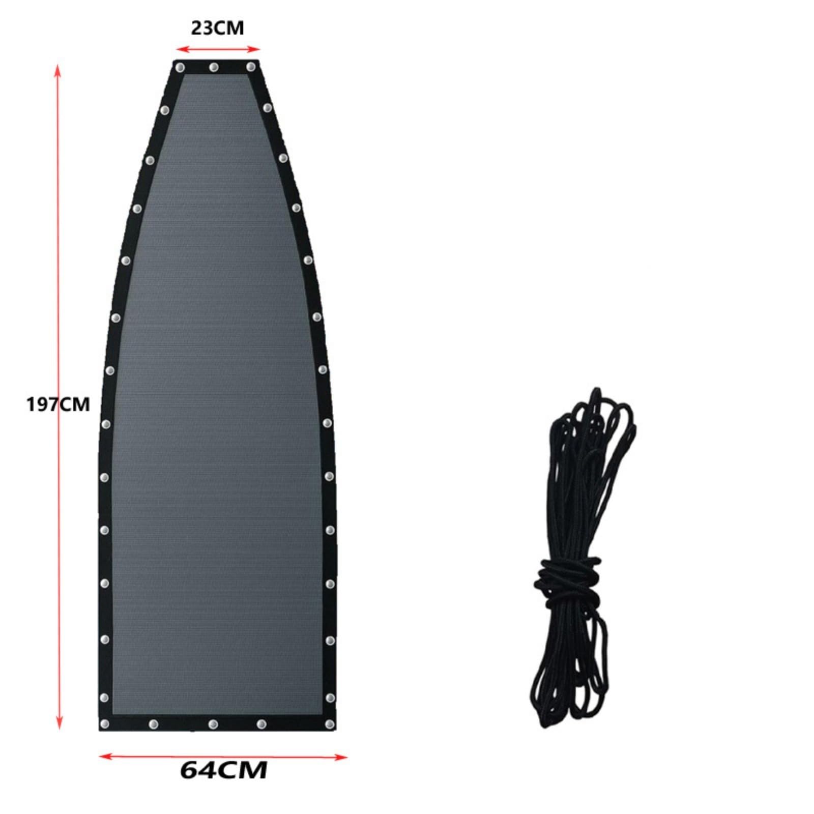Générique Tissu de Rechange pour balancelle Suspendue conçu pour Une Installation Facile et Un Confort Tissu,résistant aux intempéries, pour hamac de Jardin et terrasse(64 x 197 x 23 cm)