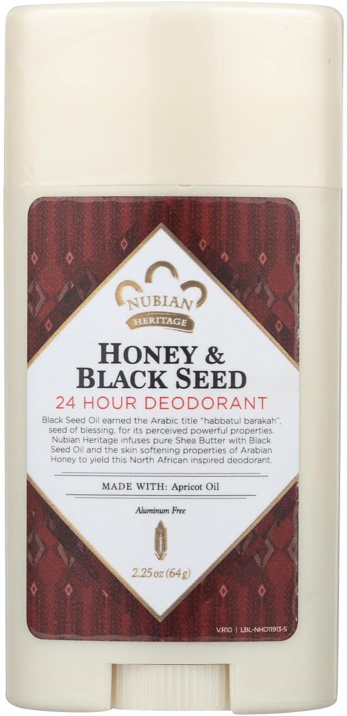 Nubian Heritage Deodorant Honey Blkseed