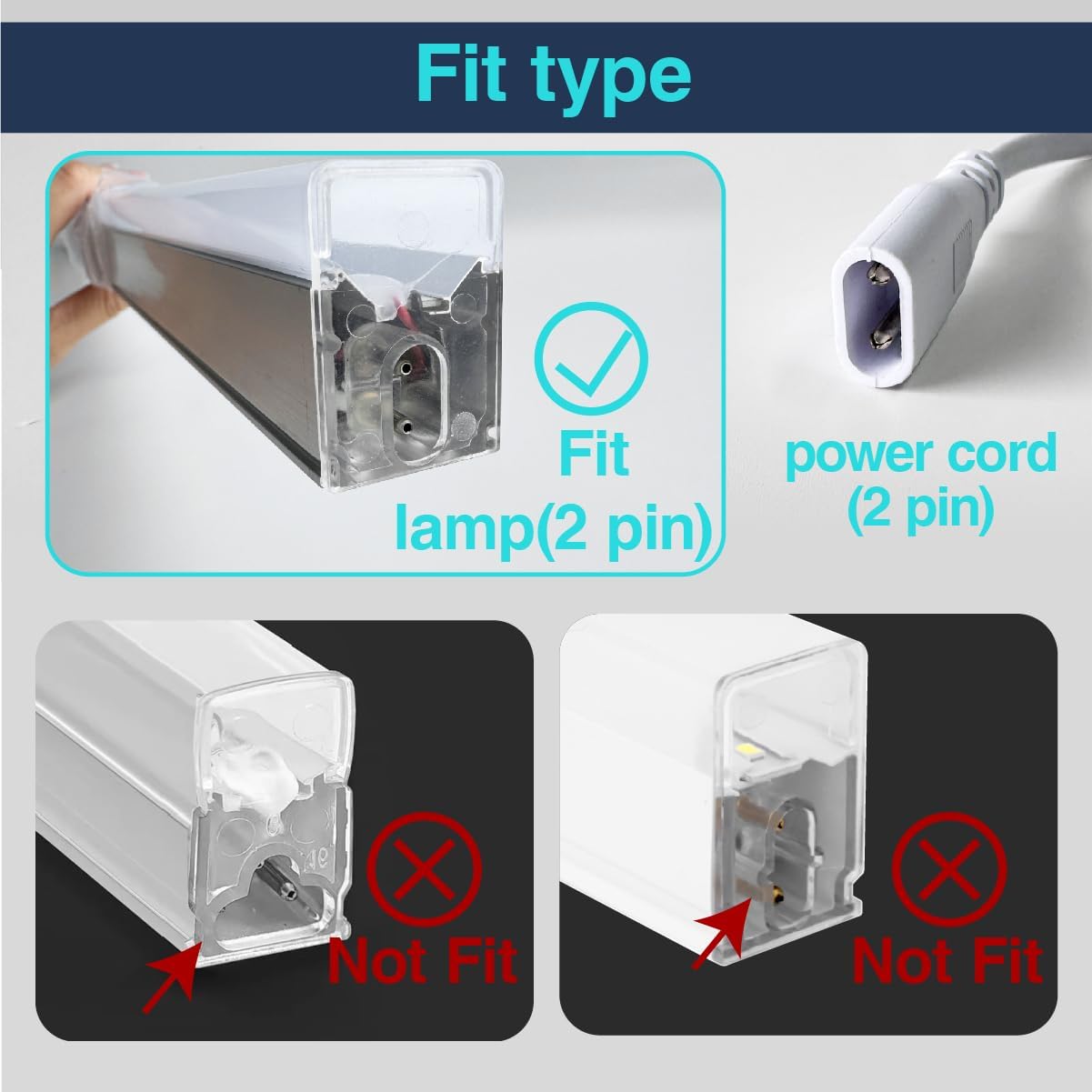 Hexagon LED Lights Power Cord with Switch 2.5m 8.2ft Hex Lighting Connectors 2 pin Power Cable for CEZELUX Hexagon Garage Light Fixture Accessory Replacement/Spare for Honeycomb Lighting Systems