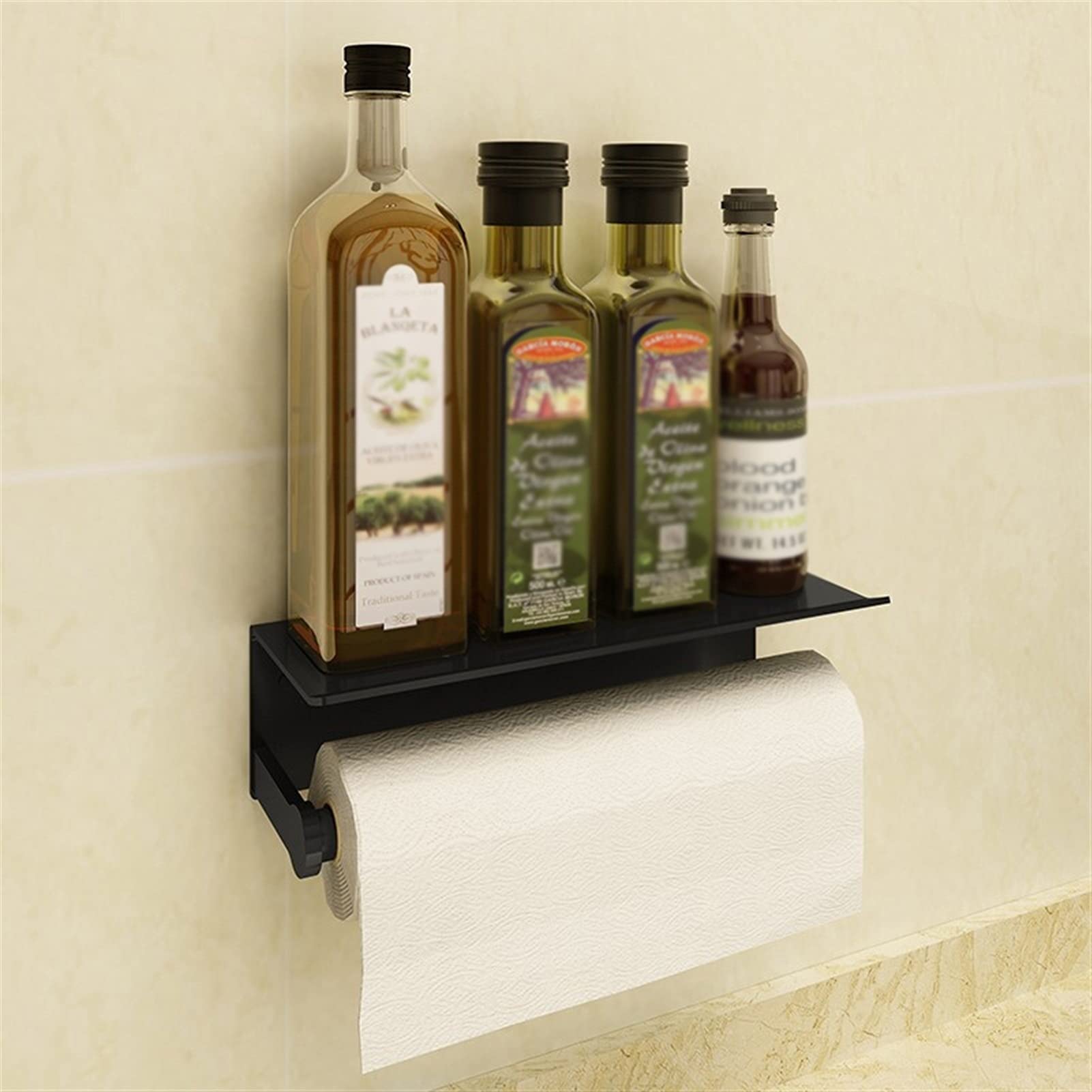 XYNSNDB Portasciugamani Portarotolo da Cucina Portarotolo di Carta Multifunzionale Portarotolo di Carta a Mano Portarotolo a Parete Portarotolo di Carta igienica per Bagno Portarotolo di Carta da